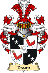 v.23 Coat of Family Arms from Germany for Daum