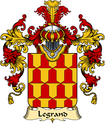 French Family Coat of Arms (v.25) Grand (le) I