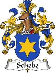 German Wappen Coat of Arms for Schebe