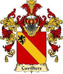 French Family Coat of Arms (v.25) Cuvilliers