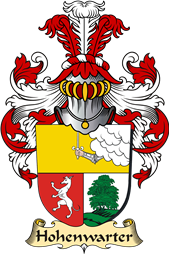 v.23 Coat of Family Arms from Germany for Hohenwarter