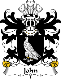 Welsh Coat of Arms for John (AP HARRY AP LLYWELYN)