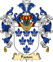 English Family Coat of Arms (v.25) Paston