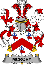 Irish Coat of Arms for McRory or McCrory