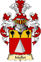 French Family Coat of Arms (v.23) for Mallet