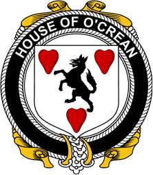 Irish Coat of Arms Badge for the O