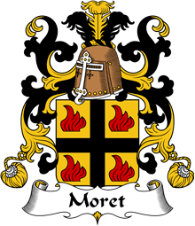 Coat of Arms from France for Moret