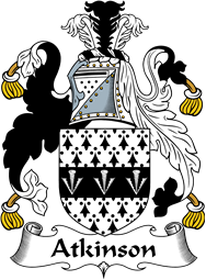 English Coat of Arms for the family Atkinson