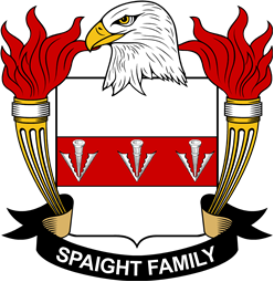 Coat of arms used by the Spaight family in the United States of America