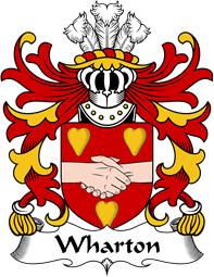 Welsh Coat of Arms for Wharton (Bishop of St. Asaph)