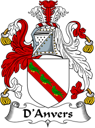 English Coat of Arms for the family D