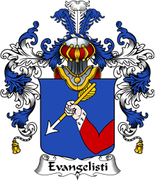 Italian Family Coat of Arms (v.25b) Evangelisti
