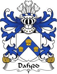 Welsh Coat of Arms for Dafydd (AP CARADOG)