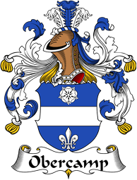 German Wappen Coat of Arms for Obercamp