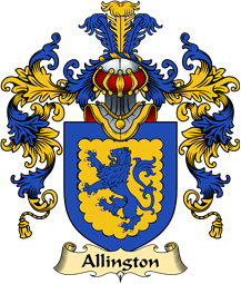 English Family Coat of Arms (v.25) Allington