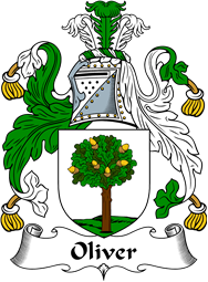 English Coat of Arms for the family Oliver