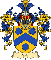 Scottish Family Coat of Arms (v.25) Pardy