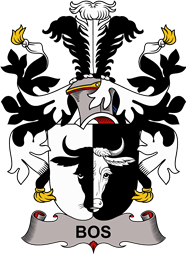 Coat of arms used by the Danish family Bos
