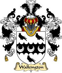 English Family Coat of Arms (v.25) Walkington