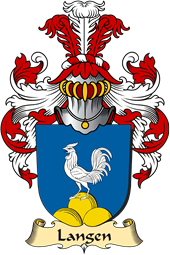 v.23 Coat of Family Arms from Germany for Langen