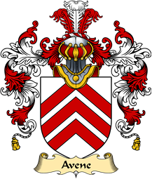 Welsh Family Coat of Arms (v.25) Avene (lords of Afan)