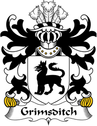 Welsh Coat of Arms for Grimsditch (of Rhuddlan, Flint)