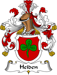 German Wappen Coat of Arms for Heiden