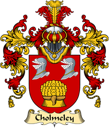English Family Coat of Arms (v.25) Cholmeley