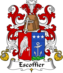 Coat of Arms from France for Escoffier