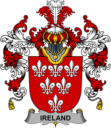 Irish Family Coat of Arms (v.25b) Ireland
