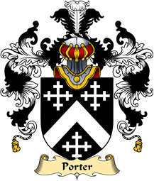 Welsh Family Coat of Arms (v.25) Porter (of Aberconwy)