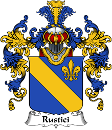 Italian Family Coat of Arms (v.25b) Rustici