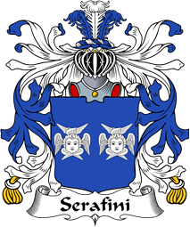 Italian Coat of Arms for Serafini