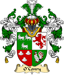 Irish Family Coat of Arms (v.25a) O