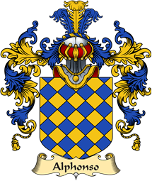 Italian Family Coat of Arms (v.25a) Alphonso