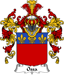 Italian Family Coat of Arms (v.25b) Ossa