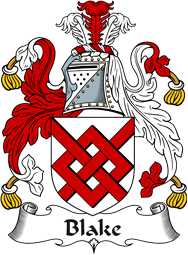 Irish Coat of Arms for Blake