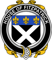 Irish Coat of Arms Badge for the FITZPATRICK family