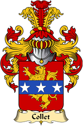 French Family Coat of Arms (v.23) for Collet