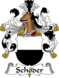 German Wappen Coat of Arms for Schöder