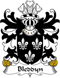 Welsh Coat of Arms for Bleddyn (AP BLEDRUS)