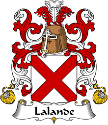 Coat of Arms from France for Lande ( de la)