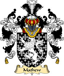 Welsh Family Coat of Arms (v.25) Mathew (of Lleweni Green, Denbighshire)