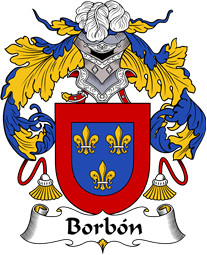 Spanish Coat of Arms for Borbón