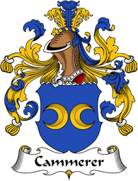 German Wappen Coat of Arms for Cammerer