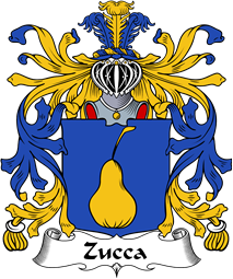 Italian Coat of Arms for Zucca