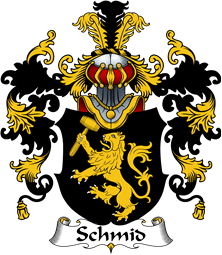 German Wappen Coat of Arms (v.25) Schmid