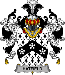 Irish Family Coat of Arms (v.25b) Hatfield