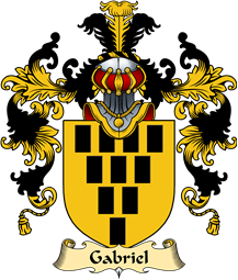 English Family Coat of Arms (v.25) Gabriel