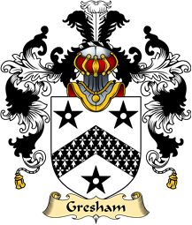 English Family Coat of Arms (v.25) Gresham